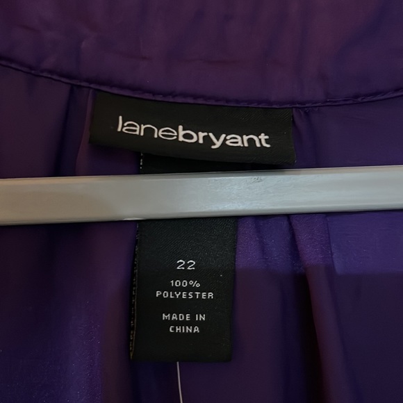 Brand New purple Lane Bryant flowy tank top - Picture 3 of 3